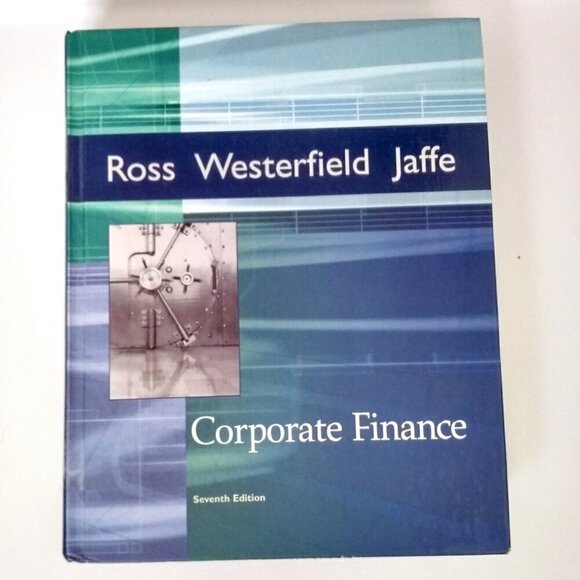 Barnes & Noble Other - Corporate Finance, Stephen A. Ross, Randolph W. Westerfield, TEXTBOOK